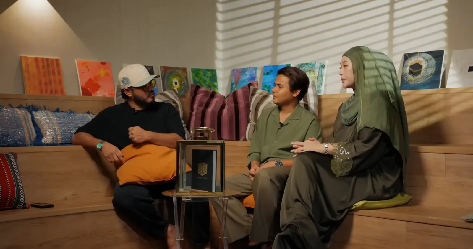 Mariam dan Ryzal saling menghormati kepercayaan masing-masing