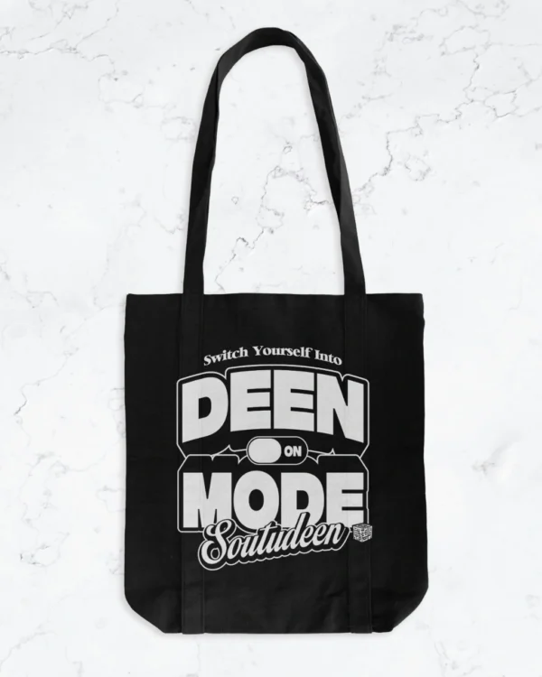 Deen Mode Tote Bag (Black)