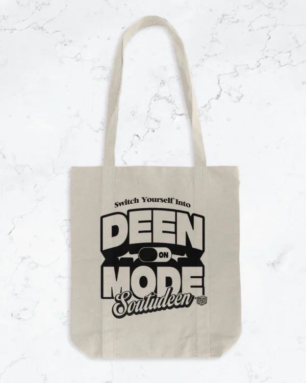 Deen Mode Tote Bag (White)