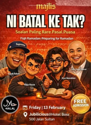 Majlis Event Ticket 13Feb26