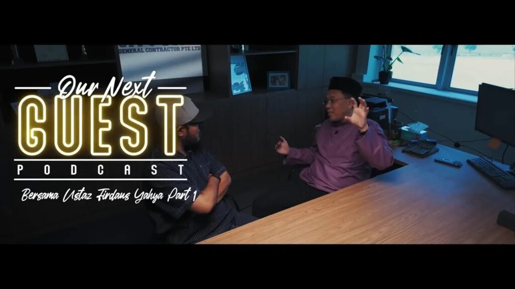 Ustaz memulakan perbualan dengan ayat pembukaan dan pengenalan topik ilmu falak