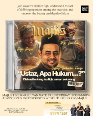 Majlis Event Ticket 19June26